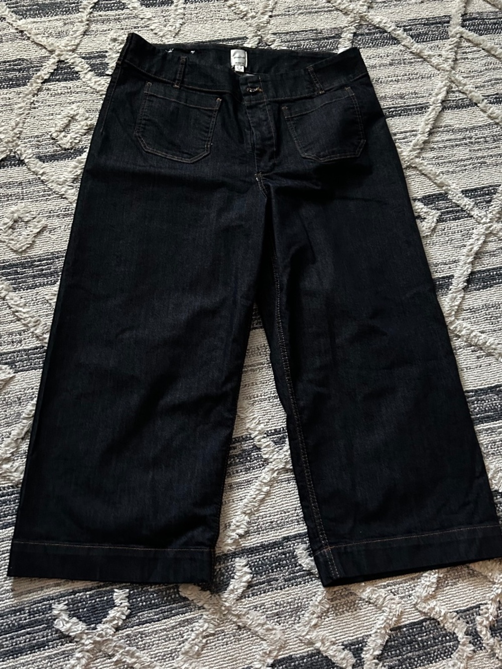 Anthropologie “The Collette” cropped wide leg Jen’s - plus size
